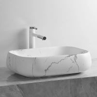 Раковина-чаша Ceruttispa 57 CR0086 MMW2 СТ9548 Белый матовый мрамор — фото 6, Раковины накладные