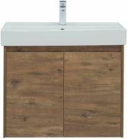 Комплект мебели для ванной Aquanet Nova Lite 75 302537 подвесной Дуб рустикальный — фото 11, Мебель для ванной