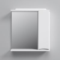 Товар: Зеркало со шкафом AM.PM Like 65 R M80MPR0651WG с подсветкой Белый - фото 5 Зеркало со шкафом AM.PM Like 65 R M80MPR0651WG с подсветкой Белый — фото 5, Зеркальные шкафы в ванную