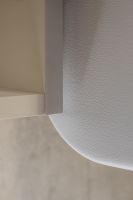 Зеркальный шкаф Silver Mirrors Фиджи Flip 60 LED-00002472 с подсветкой Белый — фото 9, Мебель для ванной