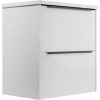 Товар: Тумба под раковину WellWant Bello 60 WWTRN0611PW подвесная Белая - фото 2 Тумба под раковину WellWant Bello 60 WWTRN0611PW подвесная Белая — фото 2, Мебель для ванной