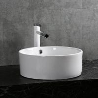 Раковина-чаша Ceruttispa 42 CR7022 9859 Белая — фото 5, Раковины накладные