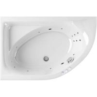 Акриловая ванна Excellent Aquarella 150x100 L WAEX.ARL15.SMART.CR с гидромассажем — фото 1, Ванны