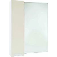 Зеркало со шкафом Bellezza Пегас 70 L 4610411002072 Бежевое — фото 1, Зеркальные шкафы в ванную