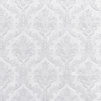 Обои Solo Charlotta 168478-20 Винил на флизелине (1,06*10,05) Белый, Дамаск — фото 1, Обои для стен