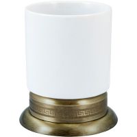 Стакан для зубных щеток Boheme Barocco 10662 Бронза — фото 1, Мыльницы