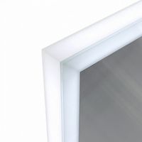 Товар: Зеркало Iddis Brick 100 с подсветкой Белый матовый - фото 3 Зеркало Iddis Brick 100 с подсветкой Белый матовый — фото 3, Зеркала в ванную комнату