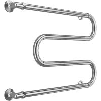 Водяной полотенцесушитель Terminus М-образный (1) 500х700 4620768881176 Хром, боковое подключение, G 1" НР — фото 1, Водяные полотенцесушители