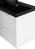 Тумба под раковину BelBagno Vittoria 100 VITTORIA-1000-2C-SO-BO-P подвесная Bianco Opaco — фото 14, Тумбы под раковину