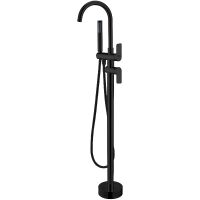 Смеситель для ванны Black&White Universe UK8320B 8320BUK Черный матовый — фото 1, Смесители