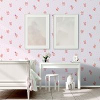 Обои детские Alessandro Allori Dolce Vita 2409-5 Винил на флизелине (1.06*10,05) Розовый/Разноцветный, Мультимедия — фото 2, Обои для стен