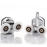 Шторка на ванну Abber Schwarzer Diamant 160х140 AG57160M профиль Хром стекло матовое — фото 4, Шторки для ванной раздвижные