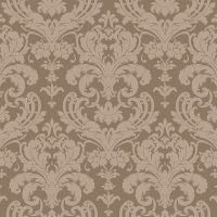 Обои Milassa Swan SW3 010 Флизелин (1*10,05) Коричневый, Дамаск — фото 1, Обои для стен