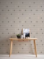 Обои AS Creation New Life 37683-2 Винил на флизелине (0,53*10,05) Черный/Серый, Орнамент — фото 4, Обои для стен