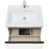 Товар: Тумба под раковину Roca Domi 60 A857458806 подвесная Белый глянец - фото 4 Тумба под раковину Roca Domi 60 A857458806 подвесная Белый глянец — фото 4, Мебель для ванной