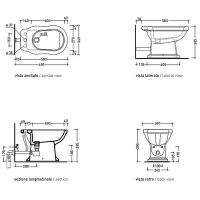 Товар: Биде Flaminia Efi 6005 FlaMinia Белое - фото 7 Биде Flaminia Efi 6005 FlaMinia Белое — фото 7, Биде