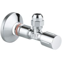 Товар: Запорный вентиль Grohe 22039000 угловой Хром - фото 2 Запорный вентиль Grohe 22039000 угловой Хром — фото 2, Комплектующие для душевого оборудования