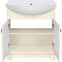 Товар: Тумба с раковиной Misty Лувр 75 УТ000005243 Слоновая кость - фото 2 Тумба с раковиной Misty Лувр 75 УТ000005243 Слоновая кость — фото 2, Мебель для ванной