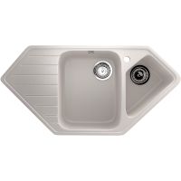 Кухонная мойка Ulgran Classic U-409-331 Белая — фото 1, Кухонные мойки