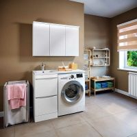 Товар: Тумба под раковину Runo Орион 105 00-00000145 Белая - фото 9 Тумба под раковину Runo Орион 105 00-00000145 Белая — фото 9, Тумбы под раковину