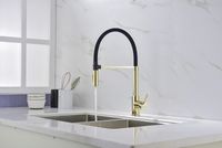 Товар: Смеситель для кухни Paulmark Halt Ha214021-G Золото - фото 2 Смеситель для кухни Paulmark Halt Ha214021-G Золото — фото 2, Смесители