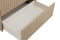 Товар: Тумба под раковину ASB-Woodline Риола 80 12411 подвесная Капучино - фото 4 Тумба под раковину ASB-Woodline Риола 80 12411 подвесная Капучино — фото 4, Мебель для ванной