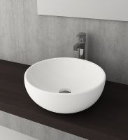 Раковина-чаша Berges Mascon 45 181002 Белая глянцевая — фото 4, Раковины накладные