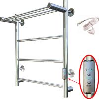 Электрический полотенцесушитель Тругор Аспект Пэк СП 1 П 60x50 с полкой Хром — фото 1, Электрические полотенцесушители