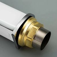 Смеситель для раковины Frap H58 F1058 Белый Хром — фото 7, Смесители для раковины