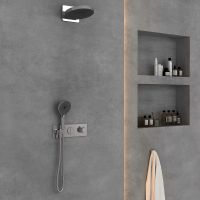 Душевая система Vincea Inspire VSFW-422TI1CH с термостатом Хром — фото 3, Встраиваемые душевые комплекты