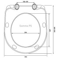Комплект унитаза Berges Gamma с инсталляцией Atom Line 043312 с сиденьем Микролифт и клавишей смыва Хром глянец — фото 12, Комплекты унитаз + инсталляция