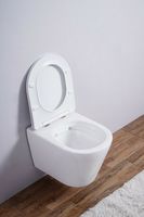 Унитаз Esbano Clavel ESUPCLAVW подвесной Белый глянцевый с сиденьем Микролифт — фото 7, Подвесные унитазы