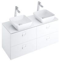 Тумба под раковину Ravak SD Comfort 60 X000001377 подвесная Белая глянцевая — фото 4, Тумбы под раковину