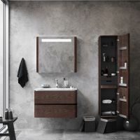 Товар: Шкаф пенал AM.PM Sensation 40 R M30CHR0406TF подвесной Табачный дуб - фото 3 Шкаф пенал AM.PM Sensation 40 R M30CHR0406TF подвесной Табачный дуб — фото 3, Пеналы для ванной комнаты