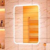 Зеркало Континент Glamour 700х1200 ЗЛП236 с подсветкой с сенсорным выключателем — фото 6, Мебель для ванной