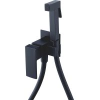 Товар: Гигиенический душ со смесителем Splenka S98.52.06 Черный матовый - фото 1 Гигиенический душ со смесителем Splenka S98.52.06 Черный матовый — фото 1, Гигиенические души