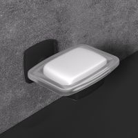 Товар: Комплект мебели для ванной AM.PM Gem 75 BK90GN подвесной Черный матовый со смесителем для раковины и аксессуарами - фото 7 Комплект мебели для ванной AM.PM Gem 75 BK90GN подвесной Черный матовый со смесителем для раковины и аксессуарами — фото 7, Мебель для ванной