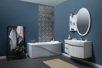 Товар: Зеркало Aquanet Опера 70 212365 с полкой с подсветкой Белое - фото 5 Зеркало Aquanet Опера 70 212365 с полкой с подсветкой Белое — фото 5, Зеркала в ванную комнату