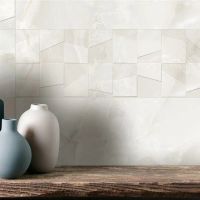 Керамическая плитка Керлайф Onix Bianco Rel R настенная 24,2х70 см — фото 2, Керамическая плитка