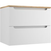 Тумба под раковину Style Line Бали 70 ЛС-00002338 подвесная Белый софт — фото 2, Мебель для ванной