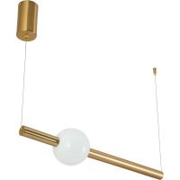 Подвесной светильник Divinare Cliff 1125/01 SP-16 Белый Золото — фото 2, Подвесные светильники