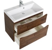 Тумба под раковину BelBagno Marino 65 MARINO-650-2C-SO-RW-P подвесная Rovere Moro — фото 2, Тумбы под раковину