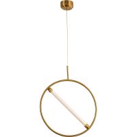 Подвесной светильник Artelamp Dolores A2565SP-1PB Полированная медь — фото 1, Подвесные светильники