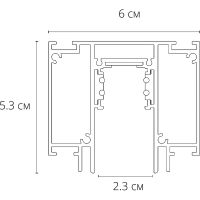Шинопровод Artelamp Linea-accessories A474206 Черный — фото 2, Шинопроводы