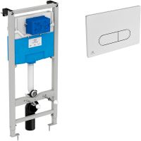 Инсталляция Ideal Standard Prosys TT00007/115AA для унитаза с клавишей смыва Хром — фото 1, Инсталляции
