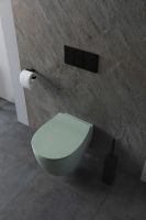 Товар: Унитаз Allen Brau Fantasy 4.11004.MT подвесной Мятный без сиденья - фото 9 Унитаз Allen Brau Fantasy 4.11004.MT подвесной Мятный без сиденья — фото 9, Подвесные унитазы