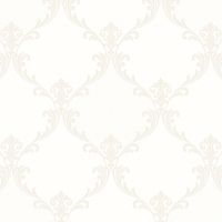 Обои Andrea Rossi Barbana 54286-1 Винил на флизелине (1,06*10,05) Белый, Орнамент — фото 1, Обои для стен