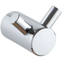 Двойной крючок Haiba HB8405-2 Хром — фото 1, Крючки для полотенец