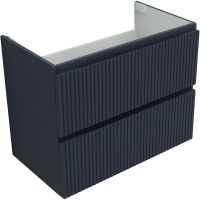 Тумба под раковину Aquanet Джейн 80 335429 подвесная Маренго — фото 10, Тумбы под раковину