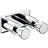 Двойной крючок Emco System2 3574 001 00 Хром — фото 1, Крючки для полотенец